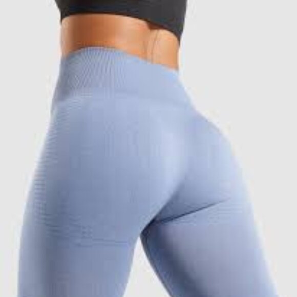 Gymshark Blue Leggings - Picture 3 of 11